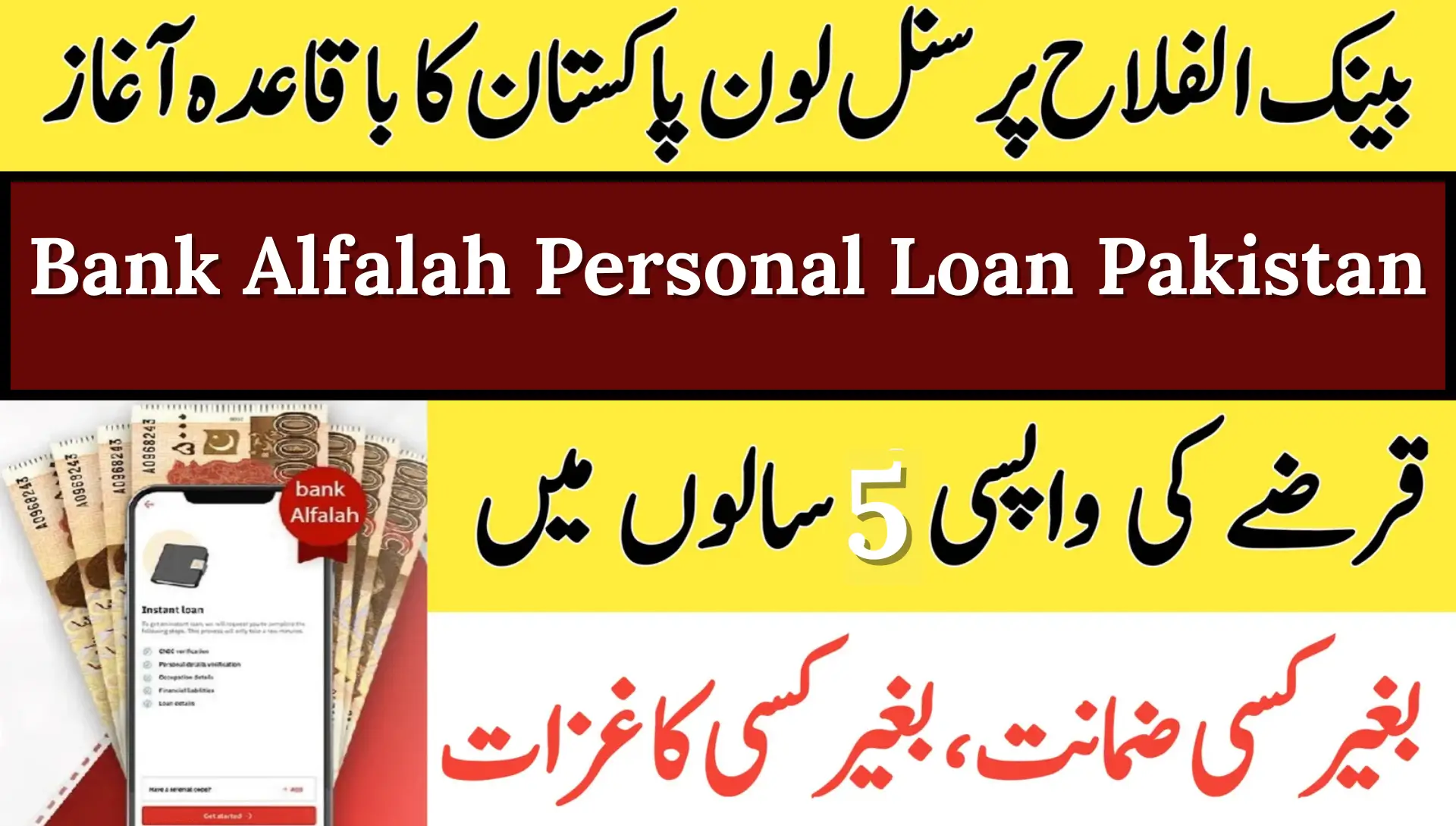 Bank Alfalah Personal Loan