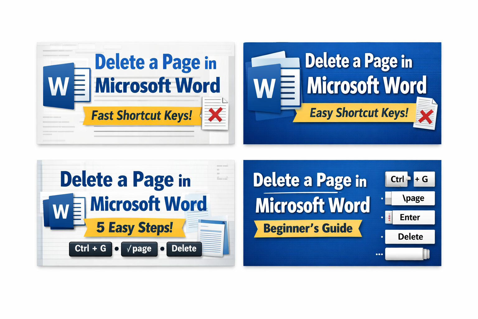 Delete a Page in Microsoft Word in 5 Easy Steps